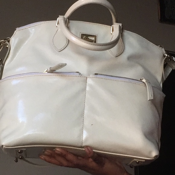 NWT Dooney & Bourke Dillen Double Pocket Satchel - Picture 2 of 14